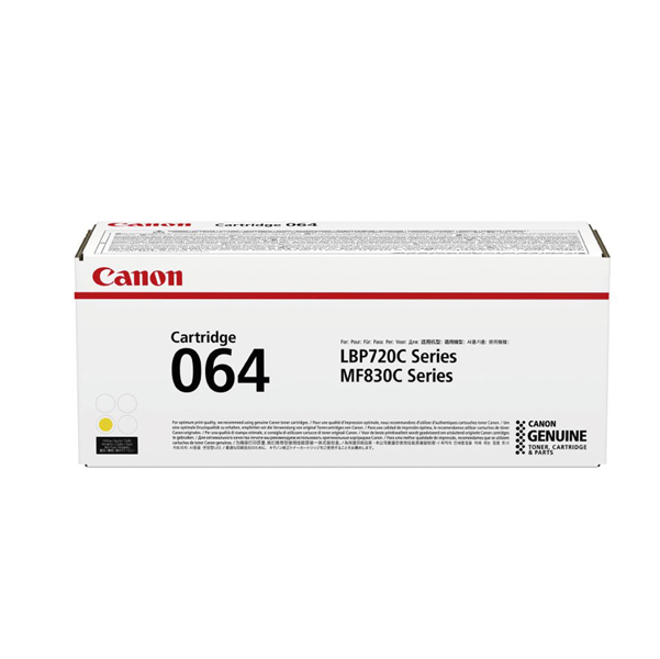 MD_CAN064Y Canon - Toner - Giallo - 4931C001 - 5.000 pag - immagine 1