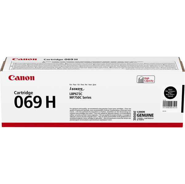 MD_CAN069HBK Canon - Toner 069H - Nero - 5098C002 - 7.600 pag - immagine 1