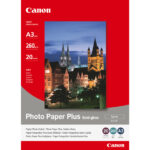 Canon - Carta fotografica Plus Semi-Gloss satinata SG-201 - A3 - 20 Fg - 260gr - 1686B026