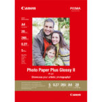 Canon - Carta fotografica Plus Glossy II PP-201 - A4 - 20 Fg - 265gr - 2311B019