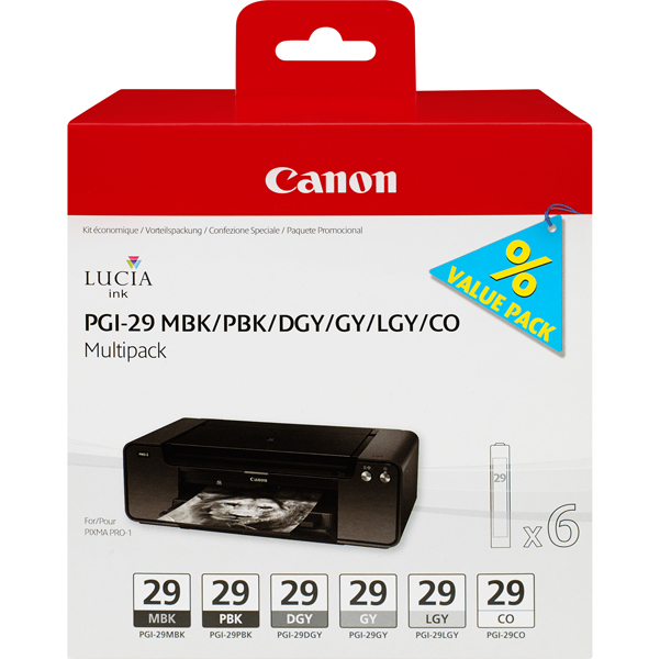 MD_CAN4868B018 Canon - Cartucce ink - K OP/K PH/GR/GR SC/GR CH - 4868B018 - immagine 1