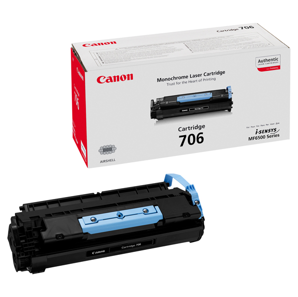 MD_CAN706BK Canon - Toner - Nero - 0264B002 - 5.000 pag - immagine 1