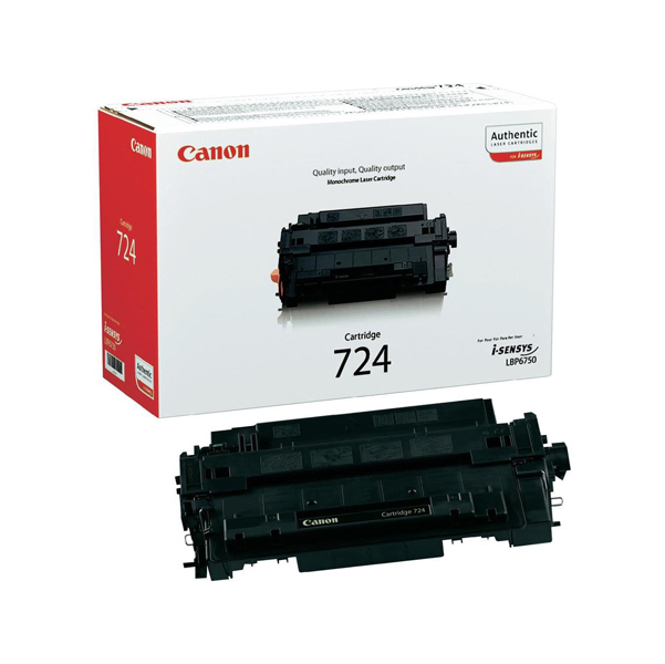 MD_CAN724BK Canon - Cartuccia ink - Nero - 3481B002 - 6.000 pag - immagine 1