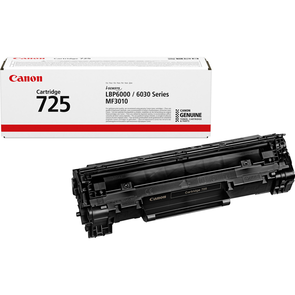MD_CAN725BK Canon - Cartuccia ink - Nero - 3484B002 - 1.600 pag - immagine 1