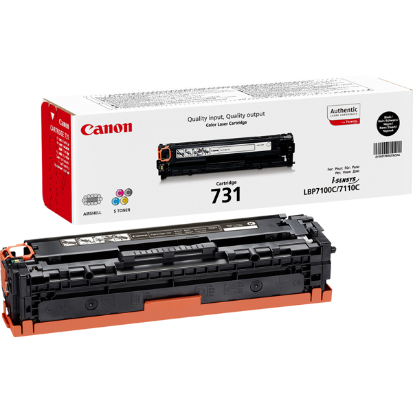 MD_CAN731BK Canon - Toner - Nero - 6272B002 - 1.400 pag - immagine 1