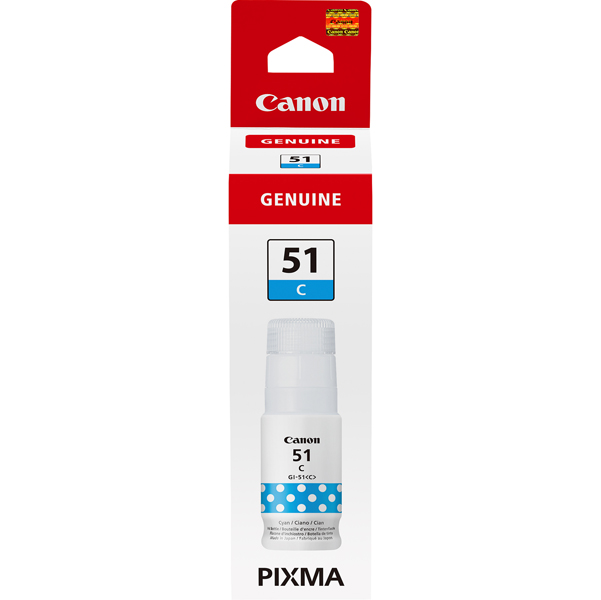 MD_CANGI51C Canon - Serbatoio di inchiostro GI-51 - Ciano - 4546C001 - 7.700 pag - immagine 1