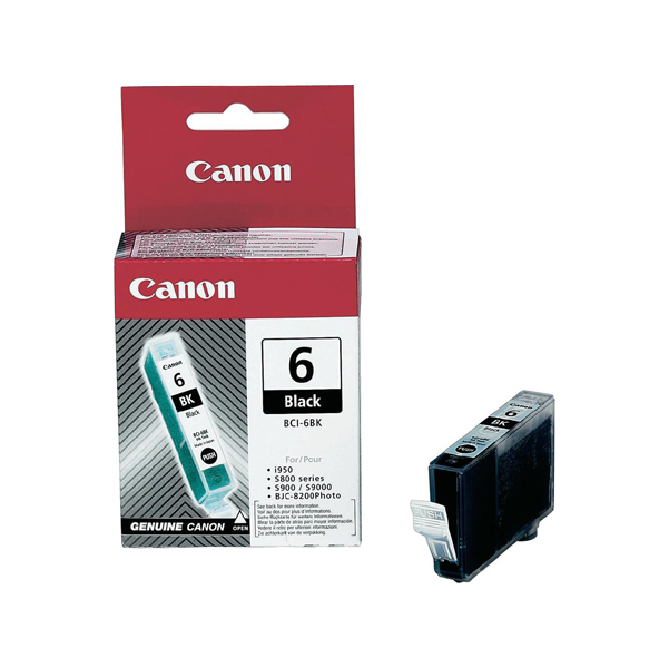 MD_CANINKBCI6BK Canon - Refill - Nero - 4705A002 - 13ml - immagine 1