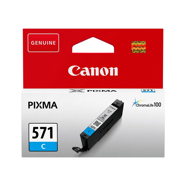 MD_CANINKCLI571C Canon - Serbatoio inchiostro - Ciano - 0386C001 - 345 pag - immagine 1