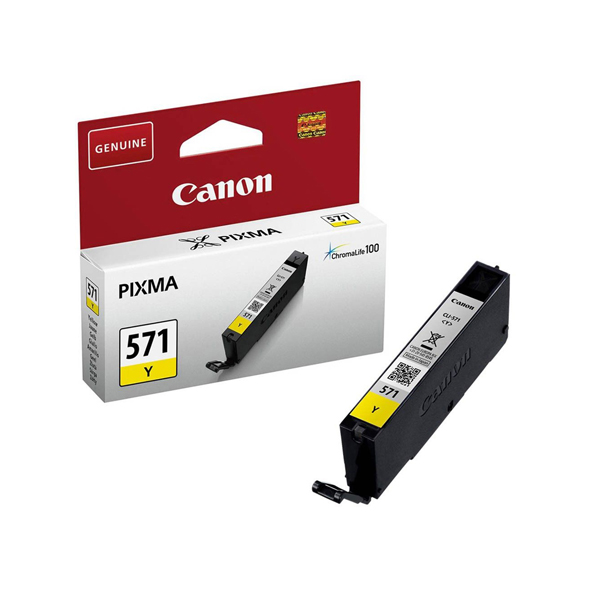MD_CANINKCLI571Y Canon - Serbatoio inchiostro - Giallo - 0388C001 - 347 pag - immagine 1