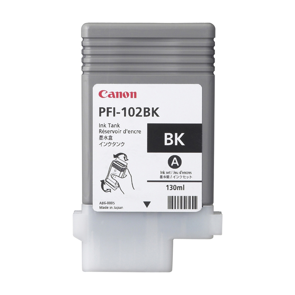MD_CANINKPFI102BK Canon - Refill - Nero - 0895B001AA - 130ml - immagine 1