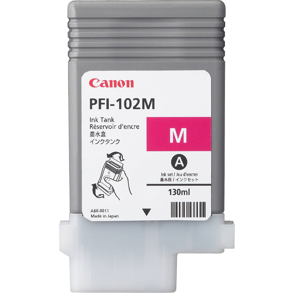 MD_CANINKPFI102M Canon - Refill - Magenta - 0897B001 - 130ml - immagine 1
