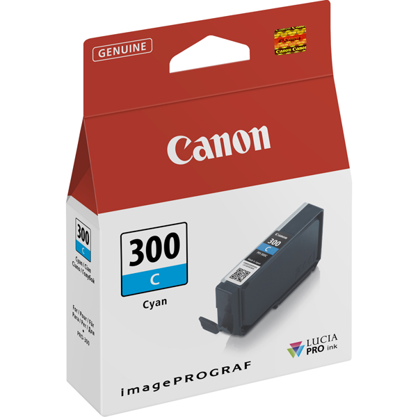 MD_CANPFI300C Canon - Cartuccia PFI-300 - Ciano - 4194C001 - 14 ml - immagine 1