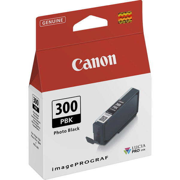 MD_CANPFI300PBK Canon - Cartuccia PFI-300 - Nero photo - 4193C001 - 14 ml - immagine 1