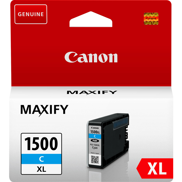 MD_CANPGI1500XLC Canon - Cartuccia ink - Ciano - 9193B001 - PGI-1500XLC- 1.020 pag - immagine 1