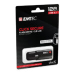 Emtec - Memoria USB B120 Click&Secure - ECMMD128GB123 - 128 GB