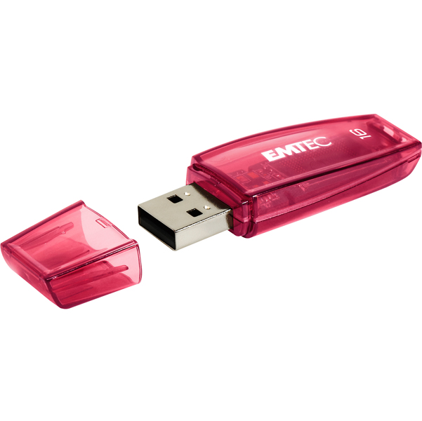 MD_EMTD16GC410 Emtec - Memoria Usb 2.0 - Rosso - ECMMD16GC410 - 16GB - immagine 1