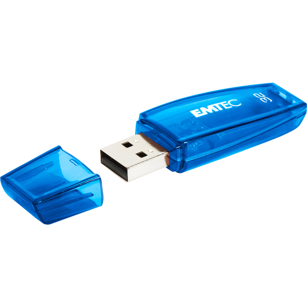 MD_EMTD32GC410 Emtec - Memoria Usb 2.0 - Blu - ECMMD32GC410 - 32GB - immagine 1