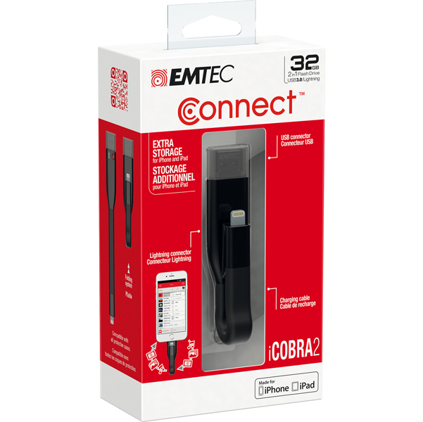 MD_EMTMD32GT503V2 Emtec - Usb - T500 BL 3.0 ligthtning charg 32GB - immagine 1