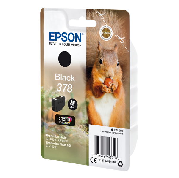 MD_EPS37814010 Epson - Cartuccia ink - 378 - Nero - C13T37814010 - 240 pag - immagine 1