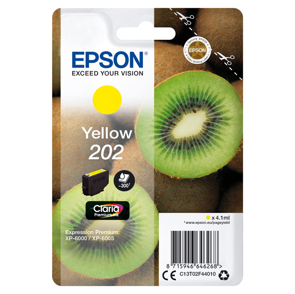 MD_EPST02F44010 Epson - Cartuccia ink - 202 - Giallo - C13T02F44010 - 4,1ml - immagine 1