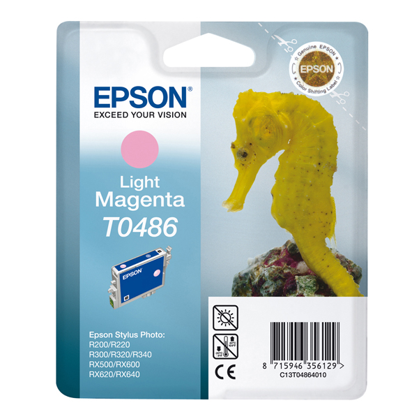 MD_EPST04864010 Epson - Cartuccia ink - Magenta chiaro - T0486 - C13T04864010 - 13ml - immagine 1