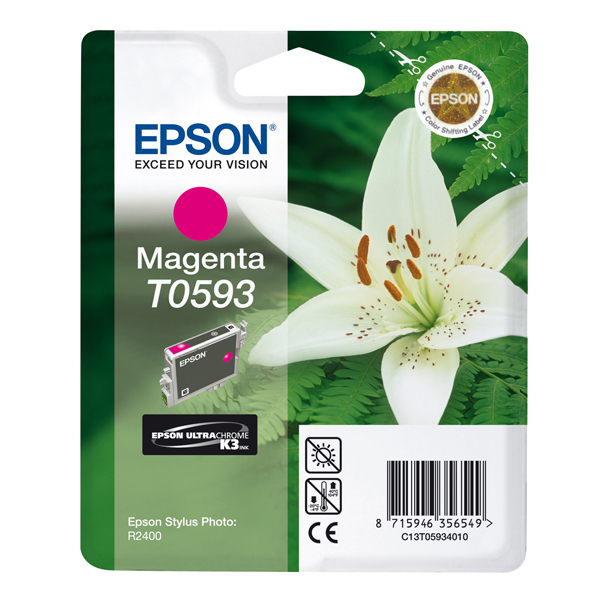 MD_EPST05934010 Epson - Cartuccia ink - Magenta - T0593 - C13T05934010 - 13ml - immagine 1