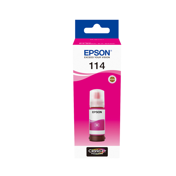 MD_EPST07B340 Epson - Eco Tank - 114 - Magenta - C13T07B340 - 70 ml - immagine 1