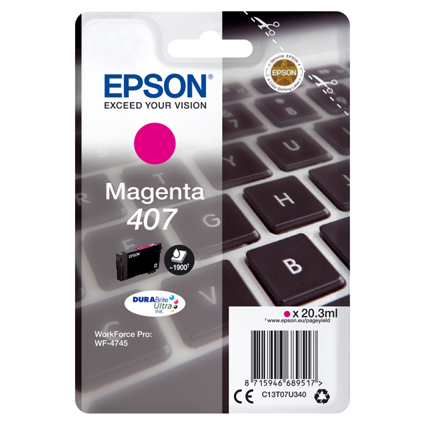 MD_EPST07U340 Epson - Cartuccia Ink - Magenta - C13T07U340 - 38,1 ml - immagine 1