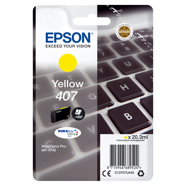 MD_EPST07U440 Epson - Cartuccia Ink - Giallo - C13T07U440 - 38,1 ml - immagine 1