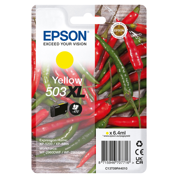 MD_EPST09R44010 Epson - Cartuccia - Giallo - 503XL - C13T09R44010 - 6,4 ml - immagine 1