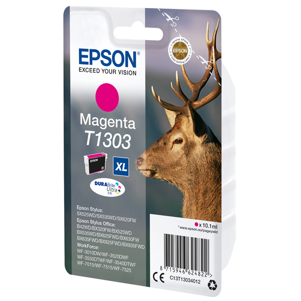 MD_EPST13034012 Epson - Cartuccia ink - Magenta - T1303 - C13T13034012 - 10,1ml - immagine 1