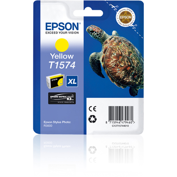 MD_EPST15744010 Epson - Cartuccia ink - Giallo - T1574 - C13T15744010 - 25,9ml - immagine 1
