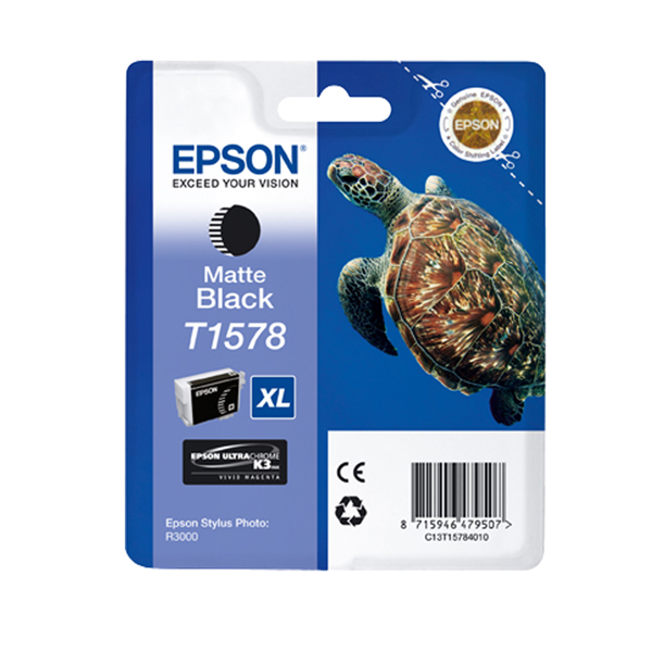 MD_EPST15784N10 Epson - Cartuccia ink - T1578 - Nero Matte - C13T15784N10 - immagine 1