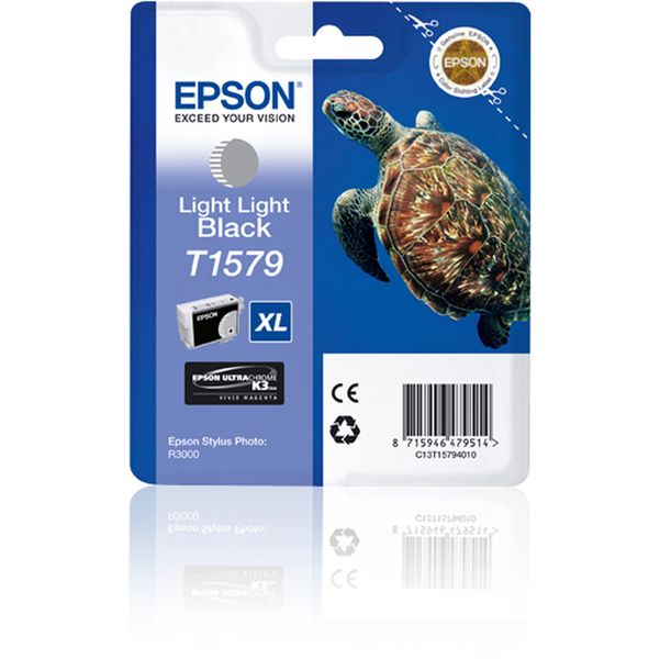 MD_EPST15794010 Epson - Cartuccia ink - Nero chiaro chiaro - T1579 - C13T15794010 - 25,9ml - immagine 1