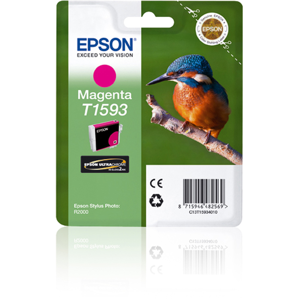 MD_EPST15934010 Epson - Cartuccia ink - Magenta - T1593 - C13T15934010 - 17ml - immagine 1