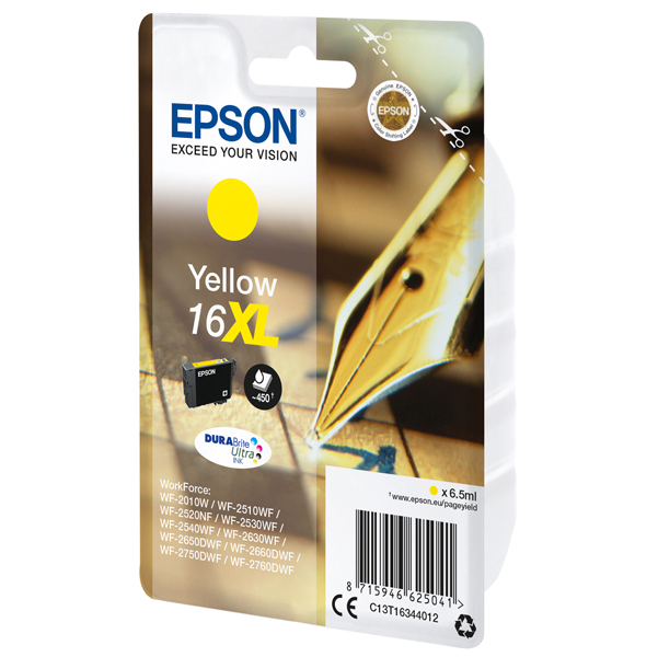 MD_EPST16344012 Epson - Cartuccia ink - 16XL - Giallo - C13T16344012 - 6,5ml - immagine 1
