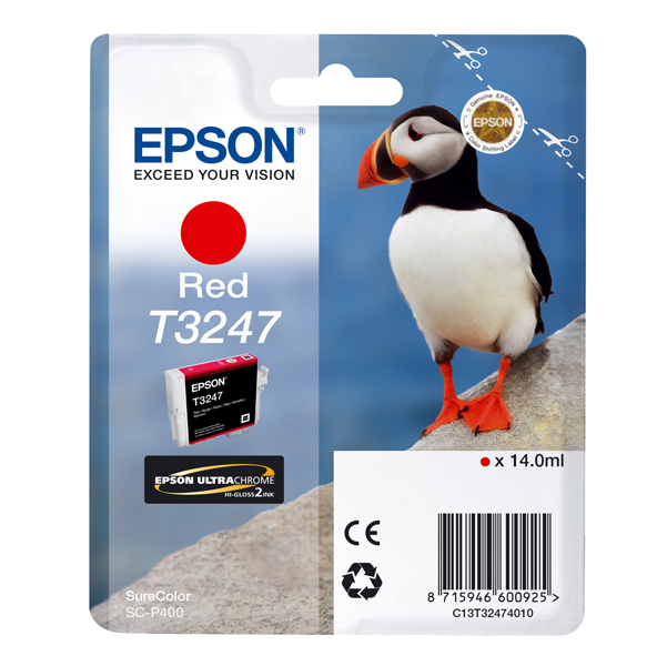 MD_EPST32474010 Epson - Cartuccia ink - Rosso - T3247 - C13T32454010 - 14ml - immagine 1