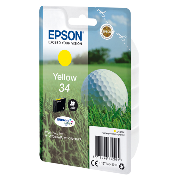 MD_EPST34644010 Epson - Cartuccia ink - 34 - Giallo - C13T34644010 - 4,2ml - immagine 1