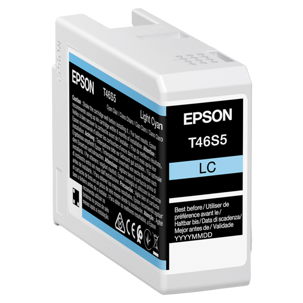 MD_EPST46S500 Epson - Cartuccia UltraChrome Pro 10 - Ciano chiaro - C13T46S500 - 25 ml - immagine 1