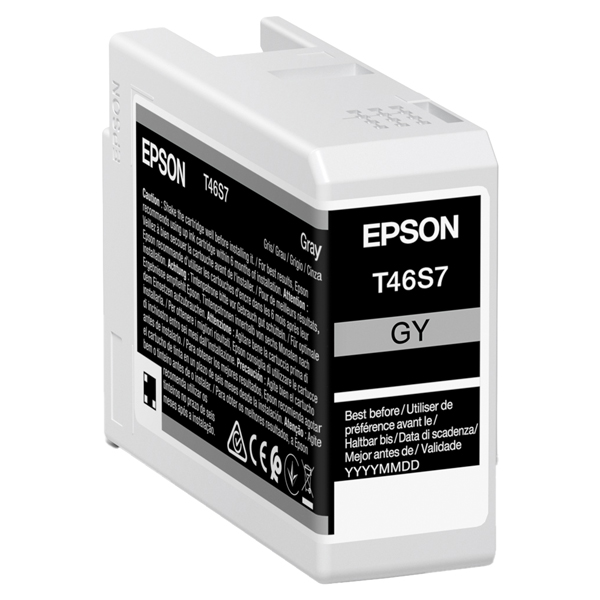 MD_EPST46S700 Epson - Cartuccia UltraChrome Pro 10 - Grigio - C13T46S700 - 25 ml - immagine 1