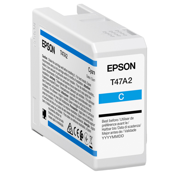 MD_EPST47A200 Epson - Cartuccia UltraCrome Pro 10 - Ciano - C13T47A200 - 50 ml - immagine 1