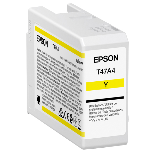 MD_EPST47A400 Epson - Cartuccia UltraCrome Pro 10 - Giallo - C13T47A400 - 50 ml - immagine 1