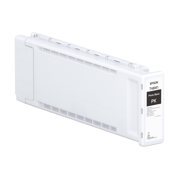 MD_EPST48M100 Epson - Cartuccia UltraChrome Pro 6 - PhotoNero - C13T48M100 - 700 ml - immagine 1