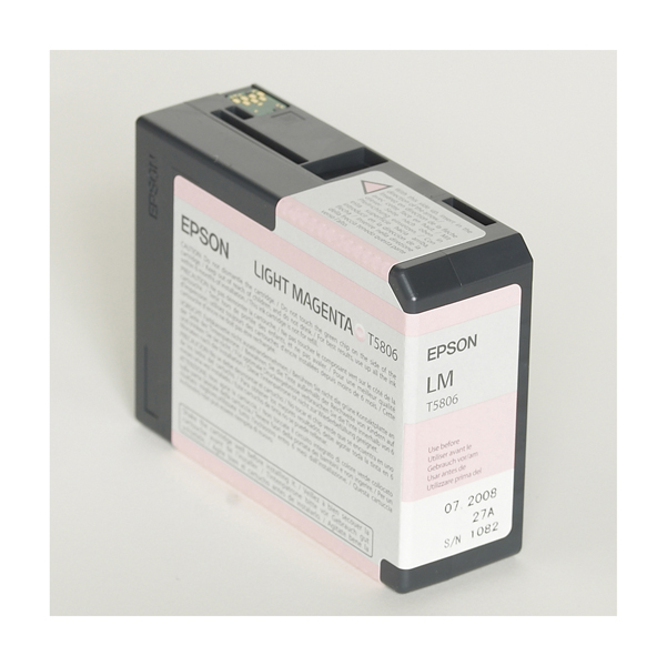 MD_EPST580600 Epson - Tanica - Magenta chiaro - T5806 - C13T580600 - 80ml - immagine 1