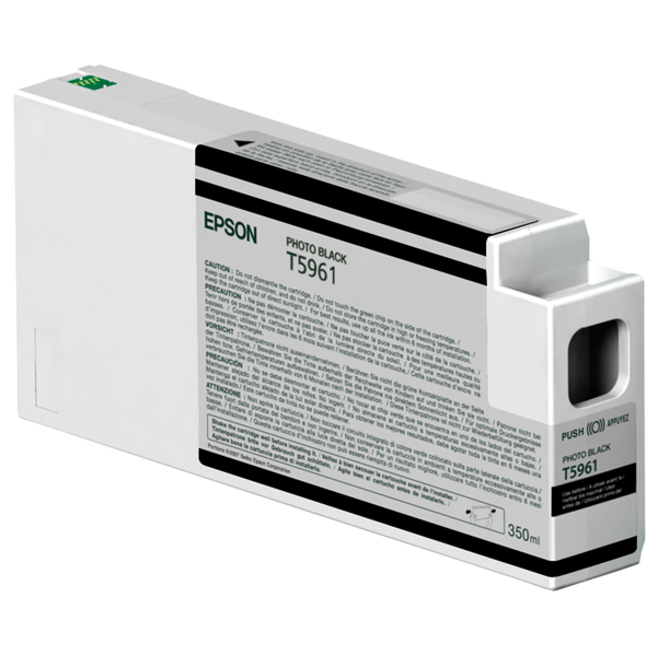 MD_EPST596100 Epson - Tanica - Nero Photo - T5961 - C13T596100 - 350ml - immagine 1