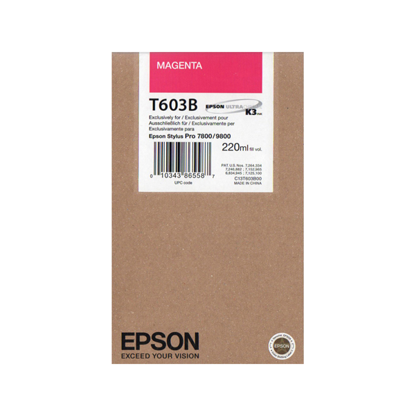 MD_EPST603B00 Epson - Tanica - Magenta - C13T603B00 - 220ml - immagine 1