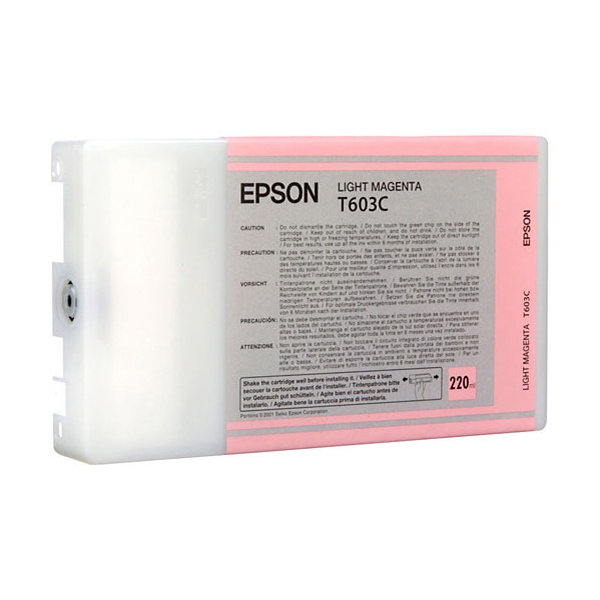 MD_EPST603C00 Epson - Tanica - Magenta chiaro - T603C - C13T603C00 - 220ml - immagine 1