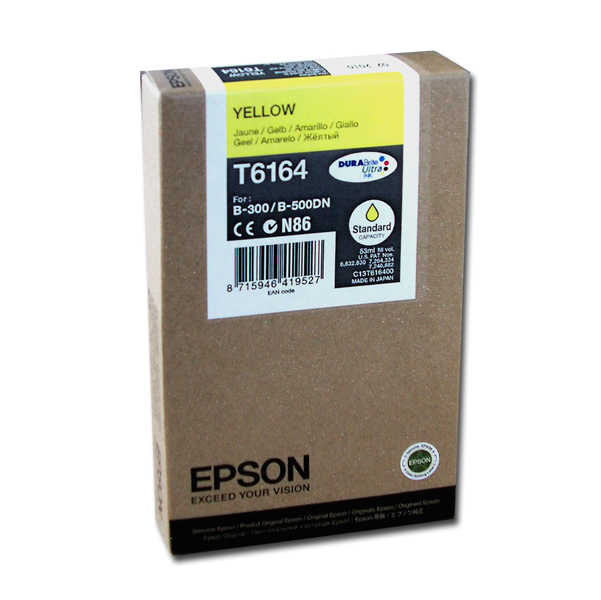 MD_EPST616400 Epson - Tanica - Giallo - T6164 - C13T616400 - 53ml - immagine 1
