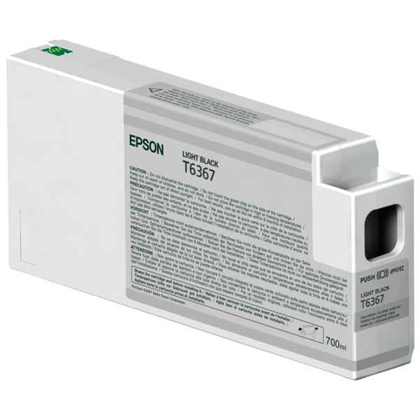 MD_EPST636700 Epson - Tanica - Nero chiaro - T6367 - C13T636700 - 700ml - immagine 1