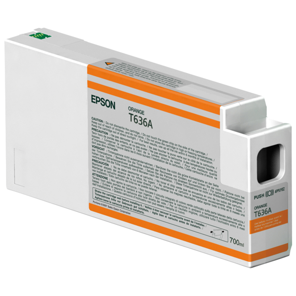 MD_EPST636A00 Epson - Tanica - Arancio - T636A - C13T636A00 - 700ml - immagine 1